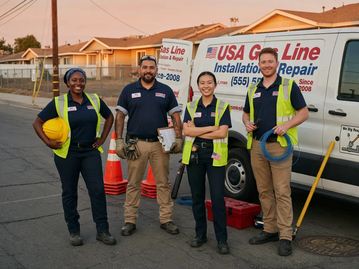 Gas Line Installation company in Cecil, WI